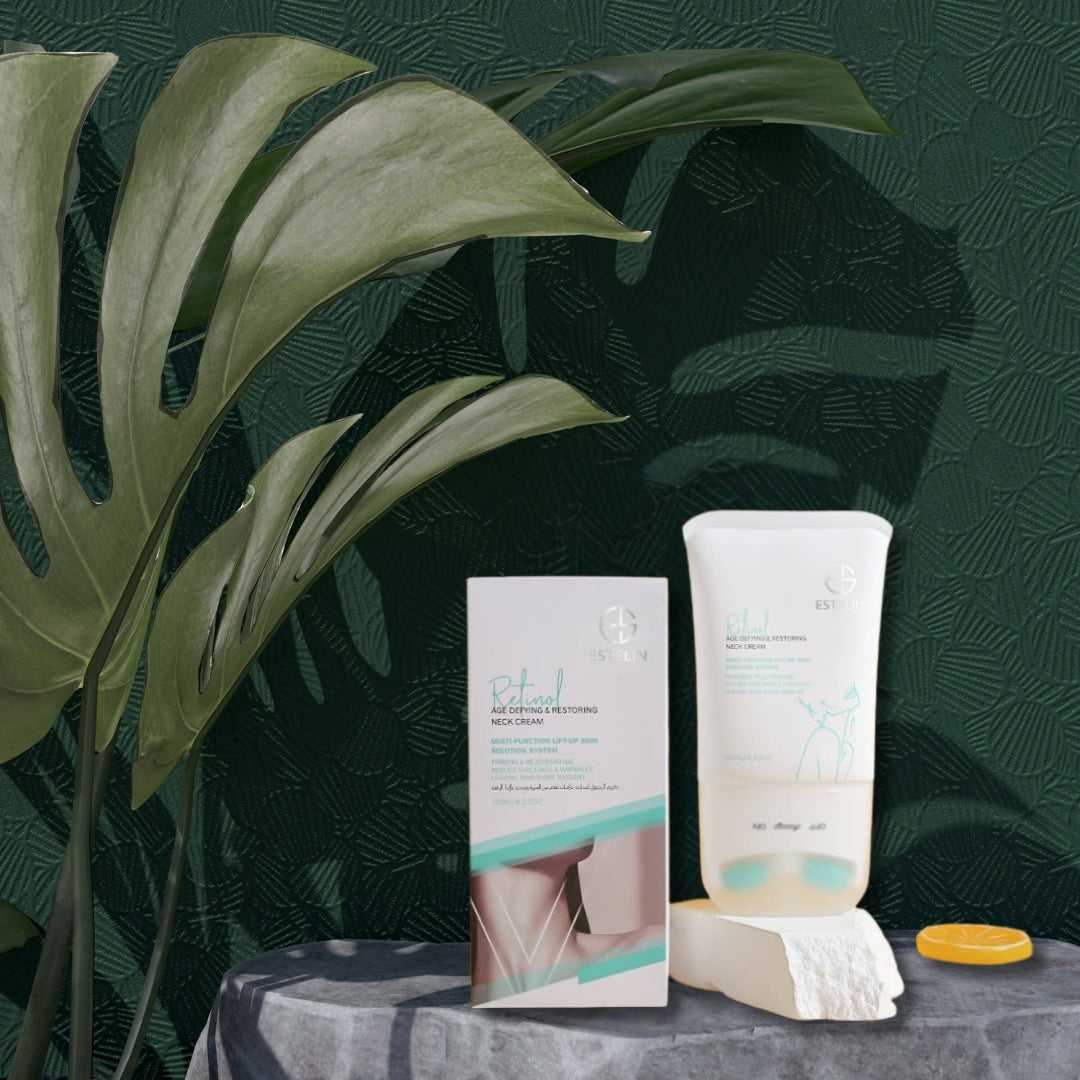 إستيلين ريتينول كريم الرقبة الذي يتحدى العمر ويعيده - ALMAS