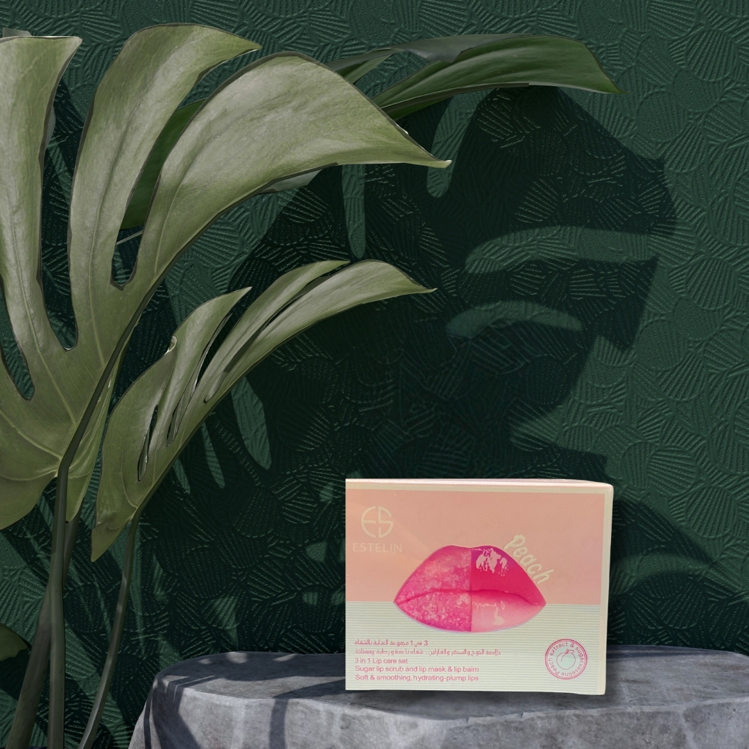 سكراب الشفايف بالخوخ - ALMAS